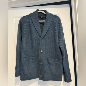 Like New: Vince Men’s Cashmere and Wool Shawl Collar Cardigan